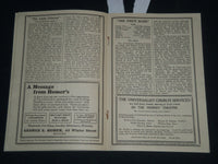 1917 NOV 26-DEC THE FENWAY THEATRE PROGRAM & TICKET - BOSTON - J 4081