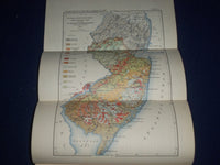 1897 GEOLOGICAL SURVEY OF NEW JERSEY ANNUAL REPORT - NICE FOLD OUTS - J 225