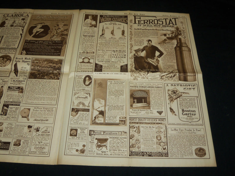 1918 DECEMBER 15 NEW YORK TIMES PICTURE SECTION - 27TH DIVISION HOME - NP 5459