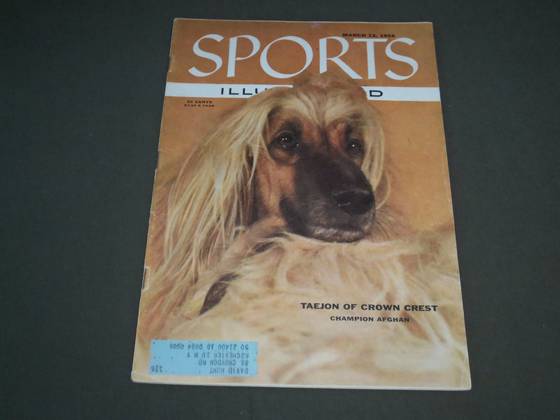 1956 MARCH 12 SPORTS ILLUSTRATED MAGAZINE - TAEJON OF CROWN CREST - SP 8778