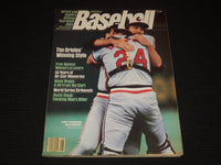 1984 STREET & SMITH'S BASEBALL MAGAZINE - MCGREGOR & DEMPSEY COVER - E 12641