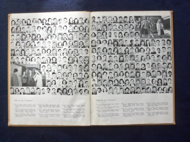 1944 PIERIAN RICHMOND HIGH SCHOOL YEARBOOK - RICHMOND, INDIANA - YB 1926K