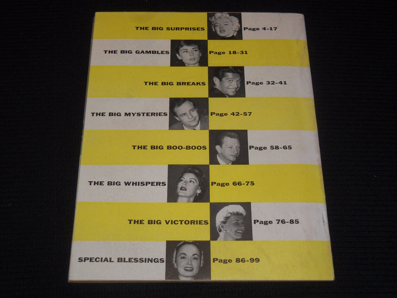 1955 NO. 6 SHEILAH GRAHAM'S HOLLYWOOD YEARBOOK MAGAZINE - LIZ TAYLOR - E 14562