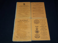 1867-1869 THE AMERICAN JOURNAL OF HORTICULTURE MAGAZINE LOT OF 4 - WR 54B