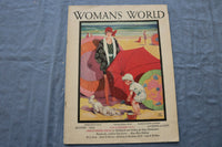 1928 AUGUST WOMAN'S WORLD MAGAZINE - ILLUSTRATIONS/STORIES/ADS - SP 4783S