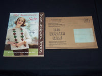 1963 MONTGOMERY WARD ANNIVERSARY SALE CATALOGUE & ENVELOPE - J 7593