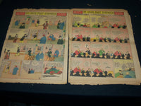 1928-1932 ST. LOUIS POST DISPATCH COLOR COMIC FRONT PAGES LOT OF 29 - NTL 82J
