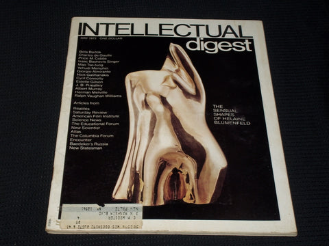 1972 MAY INTELLECTUAL DIGEST MAGAZINE - HELAINE BLUMENFELD FRONT COVER - E 7669