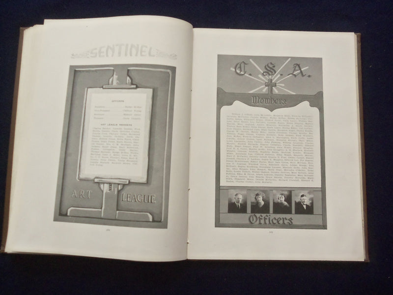 1923 SENTINAL UNIVERSITY OF MONTANA YEARBOOK - MISSOULA, MONTANA - YB 3102