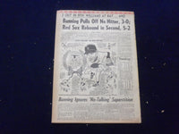 1958 JULY 21 BOSTON DAILY RECORD NEWSPAPER - HUB PAIR DIE ON MT. - NP 6361