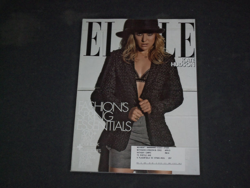 2009 FEBRUARY ELLE MAGAZINE - KATE HUDSON COVER - B 4250