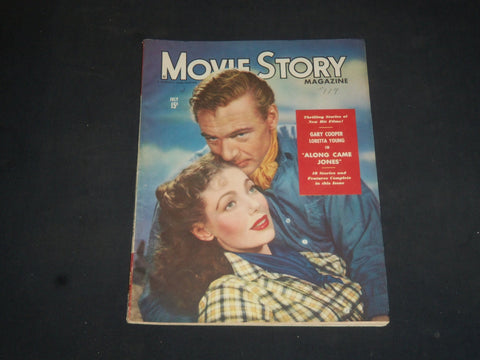 1945 JULY MOVIE STORY MAGAZINE - CARY GRANT & LORETTA YOUNG - SP 7888
