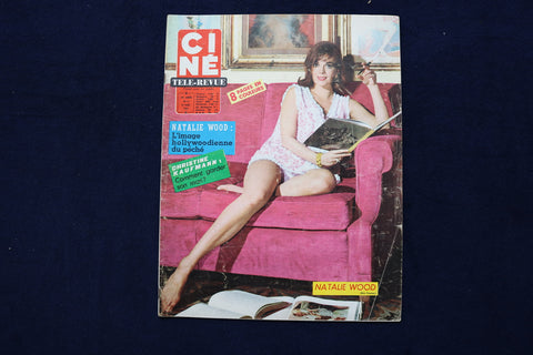 1965 MARCH 25 CINE TELE-REVUE MAGAZINE - NATALIE WOOD COVER - E 22057