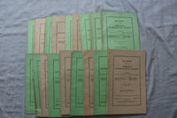 1932-1937 BULLETIN OF THE AMERICAN MATHEMATICAL SOCIETY - LOT OF 18 - O 3899
