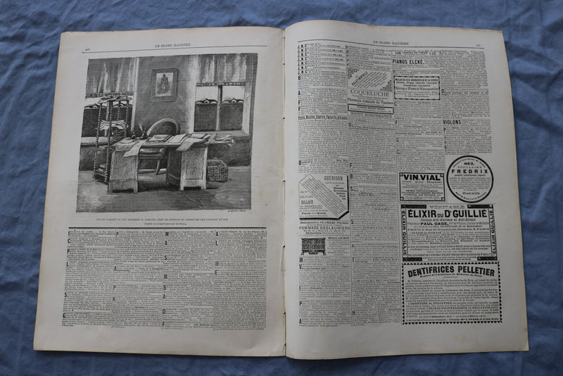 1886 MAY 30 LE GLOVE ILLUSTRE MAGAZINE - ROSE CARON - FRENCH - NP 8638