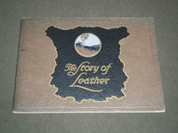 1935 THE STORY OF LEATHER OHIO LEATHER COMPANY PROGRAM - J 2103