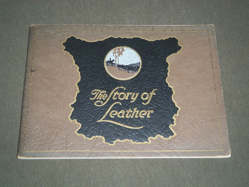 1935 THE STORY OF LEATHER OHIO LEATHER COMPANY PROGRAM - J 2103