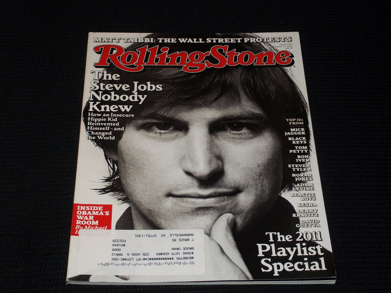 2011 OCTOBER 27 ROLLING STONE MAGAZINE - STEVE JOBS FRONT COVER - E 1732