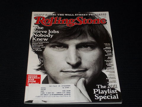 2011 OCTOBER 27 ROLLING STONE MAGAZINE - STEVE JOBS FRONT COVER - E 1732