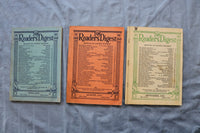 1933 READER'S DIGEST MAGAZINE - COMPLETE YEAR - LOT OF 12 - O 3868