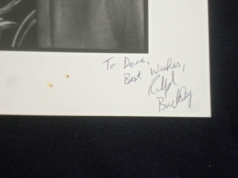 RALPH BUCKLEY 8x10 AUTOGRAPHED PHOTOGRAPH
