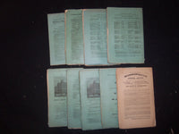 1870 PUTNAM'S MONTHLY MAGAZINE - LOT OF 9 ISSUES - WR 1164