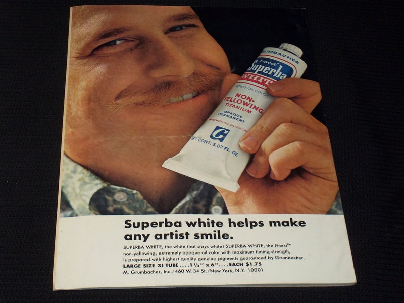 1968 JUNE-AUGUST AMERICAN ARTIST MAGAZINE VERY NICE ART COVER & CONTENT - E 2131