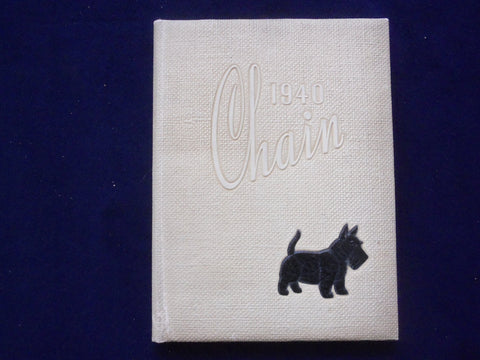 1940 THE CHAIN LANE HIGH SCHOOL YEARBOOK - CHARLOTTESVILLE, VIRGINIA - YB 3025
