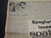 1963 DEC 11 THE RECORD NEWSPAPER - SINATRA IS RETURNED UNHURT - NJ - NP 2415