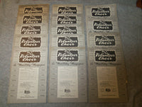1948-1955 THE VOLUNTEER CHOIR MONTHLY MAGAZINE - LOT OF 14 - J 6283