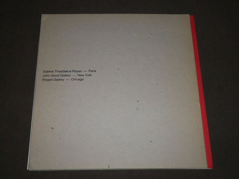 1991 DAVID ROW THREE SHOWS HARDCOVER CATALOG - NICE PRINTS - KD 5016