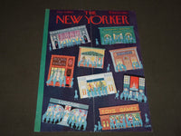 1962 DECEMBER 15 NEW YORKER MAGAZINE FRONT COVER ONLY - GREAT ART FOR FRAMING