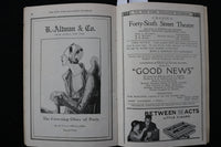 1927 SEP 12 GOOD NEWS PROGRAM - 46TH STREET THEARE - K 2385