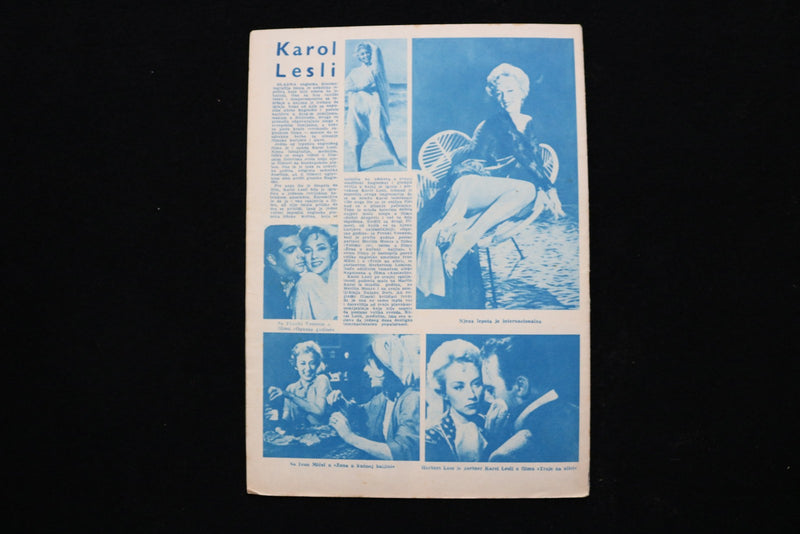 1961 SEPTEMBER 21 FILMSKI SVET MAGAZINE - ELIZABETH TAYLOR COVER - E 26376
