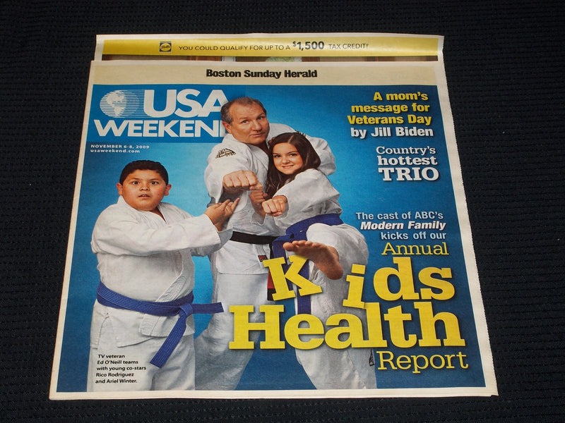 2009 NOVEMBER 6 BOSTON SUNDAY HERALD USA MAGAZINE - MODERN FAMILY - E 4915