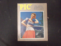 1943 SEP 28 PIC MAGAZINE - ALEXIS SMITH COVER - NICE PHOTOS INSIDE - ST 4058