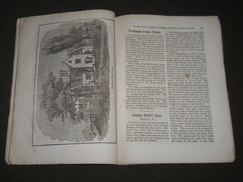 1843 DECEMBER ROBERT MERRY'S MUSEUM MAGAZINE VOLUME 6 NO. 6 - J 2814