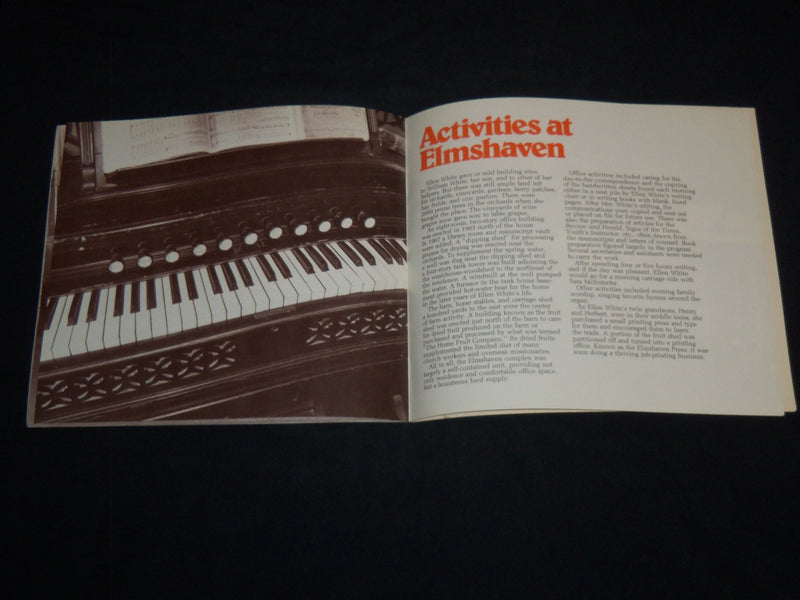 1970'S ELMSHAVEN - ELLEN WHITE SOFTCOVER PAMPHLET - J 8664