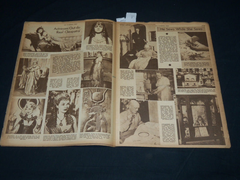 1946 JAN 6 THE PITTSBURGH PRESS SUNDAY ROTO SECTION - MAYOR LAWRENCE- NP 4549
