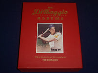1989 THE DIMAGGIO ALBUMS BOXED SET OF 2 VOLUMES 1 & 2 - GREAT PHOTOS - KD 1403