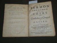 1666 A SERMON PREACHED BEFORE THE KING & SERMON BEFORE THE COURT - J 4801
