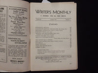 1943 AUGUST & 1945 SEPTEMBER WRITER'S MONTHLY MAGAZINE - LOT OF 2 - K 107