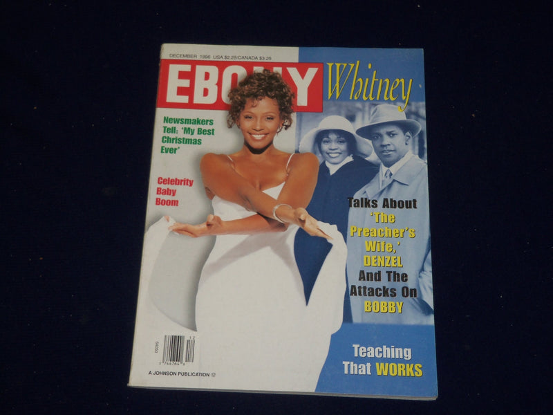 1996 DECEMBER EBONY MAGAZINE - WHITNEY HOUSTON COVER - SP 9531
