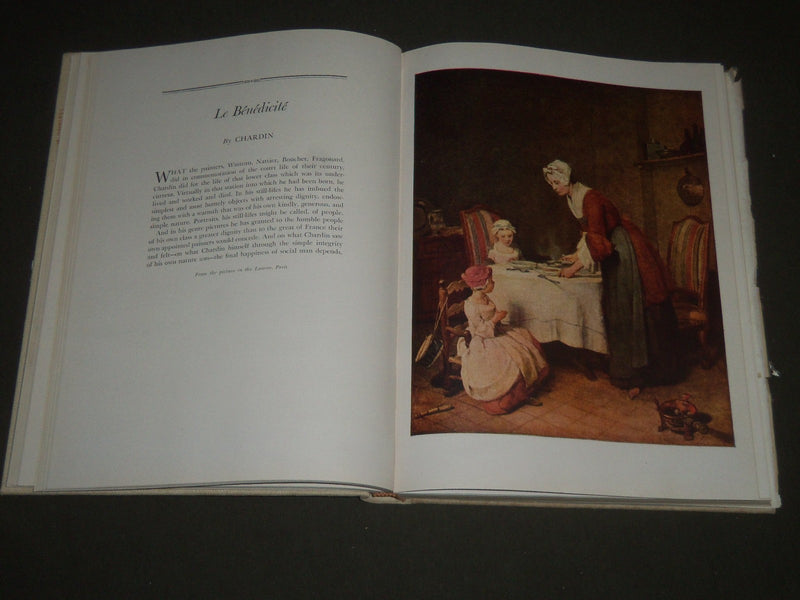 1947 WORLD FAMOUS PAINTINGS EDITED BY ROCKWELL KENT BOOK - GREAT PLATES - I 931