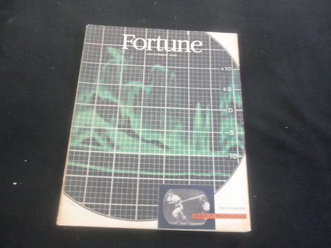 1948 SEPTEMBER FORTUNE MAGAZINE - TELEVISION: IMAGE IN TRANSLATION - F 776