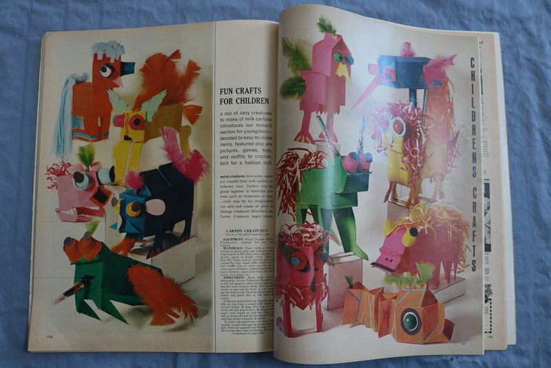 1969 SPRING MCCALL'S NEEDLEWORK & CRAFTS ANNUAL MAGAZINE - 50TH ANNIV.- SP 4786K