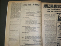 1957 NOVEMBER MOVIE WORLD MAGAZINE - ELIZABETH TAYLOR COVER - M 241