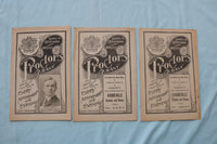 1904-1907 PROCTOR'S ALBANY THEATRE PROGRAMS - LOT OF 37 - O 3721