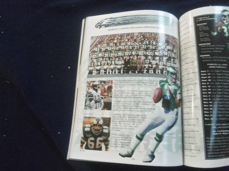 2000 DEC 24 NFL INSIDER MAGAZINE- PHILADELPHIA EAGLES VS CIN. BENGALS - ST 2968U