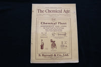 1924 JUNE 7 THE CHEMICAL AGE MAGAZINE - CHEMICAL PLANT COVER - SP 4924V